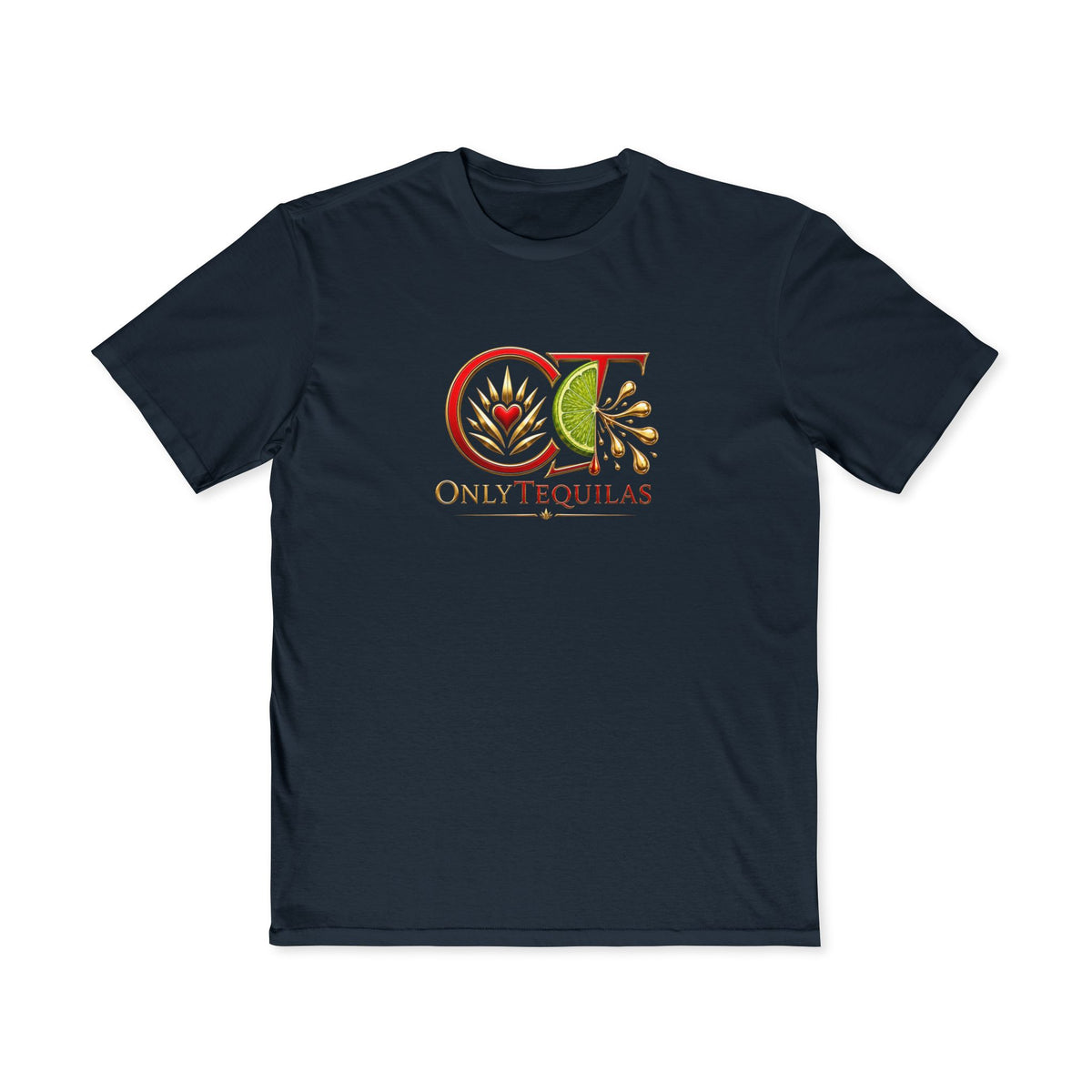 OnlyTequilas Logo Tee — Men's Casual Agave & Lime T-Shirt