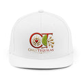 OnlyTequilas Snapback Hat — Embroidered Lime & Agave Logo Cap