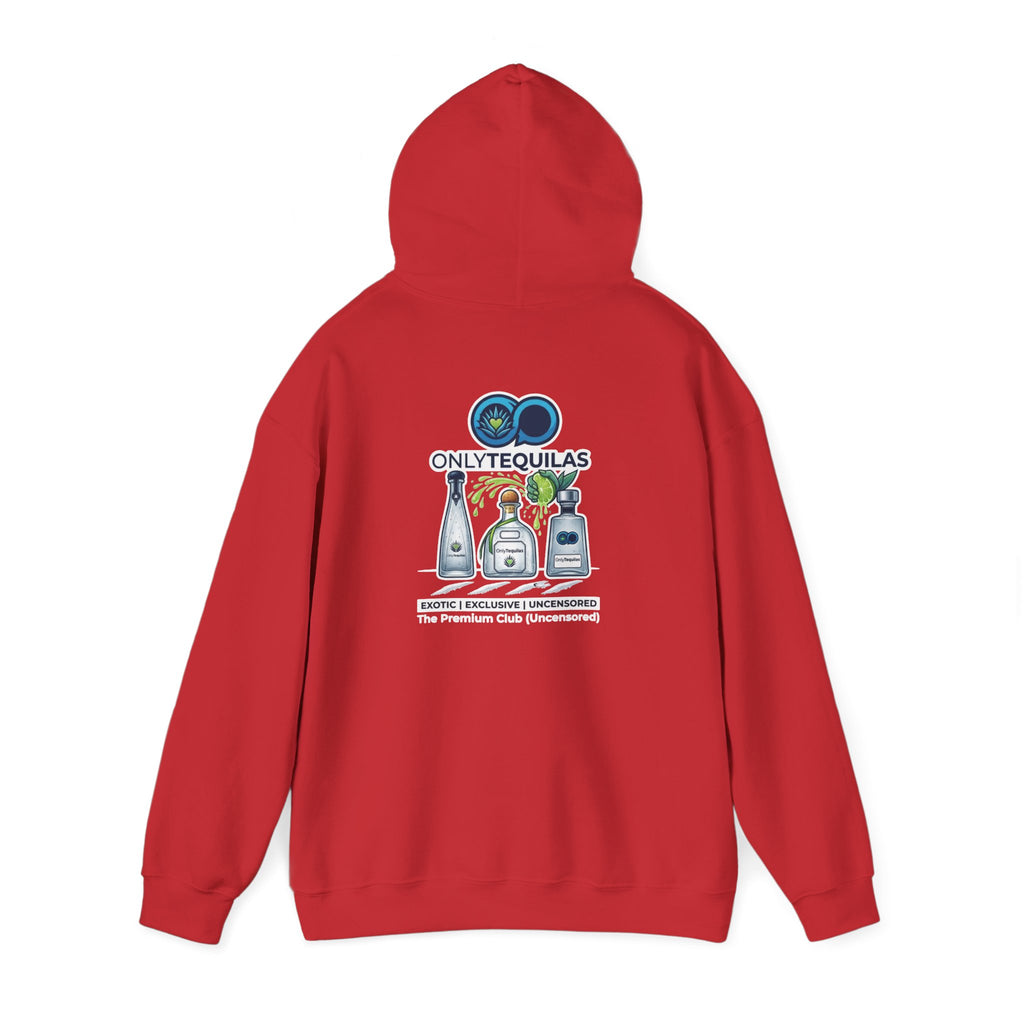 Only Tequilas Hoodie — Graphic Tequila Bottle & Lime Pullover
