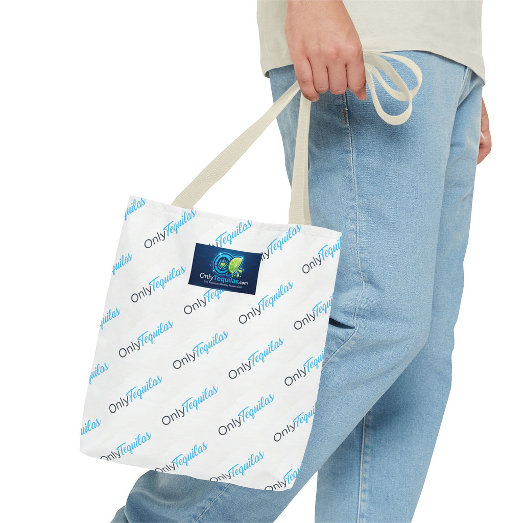 Tequila Tote Bag — Repeat Logo All-Over Print
