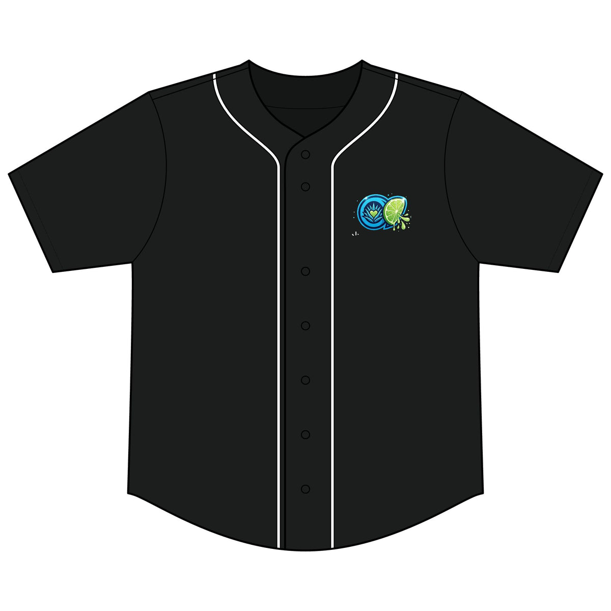 Only Tequilas Baseball Jersey — '69' Graphic Tee with Lime Logo