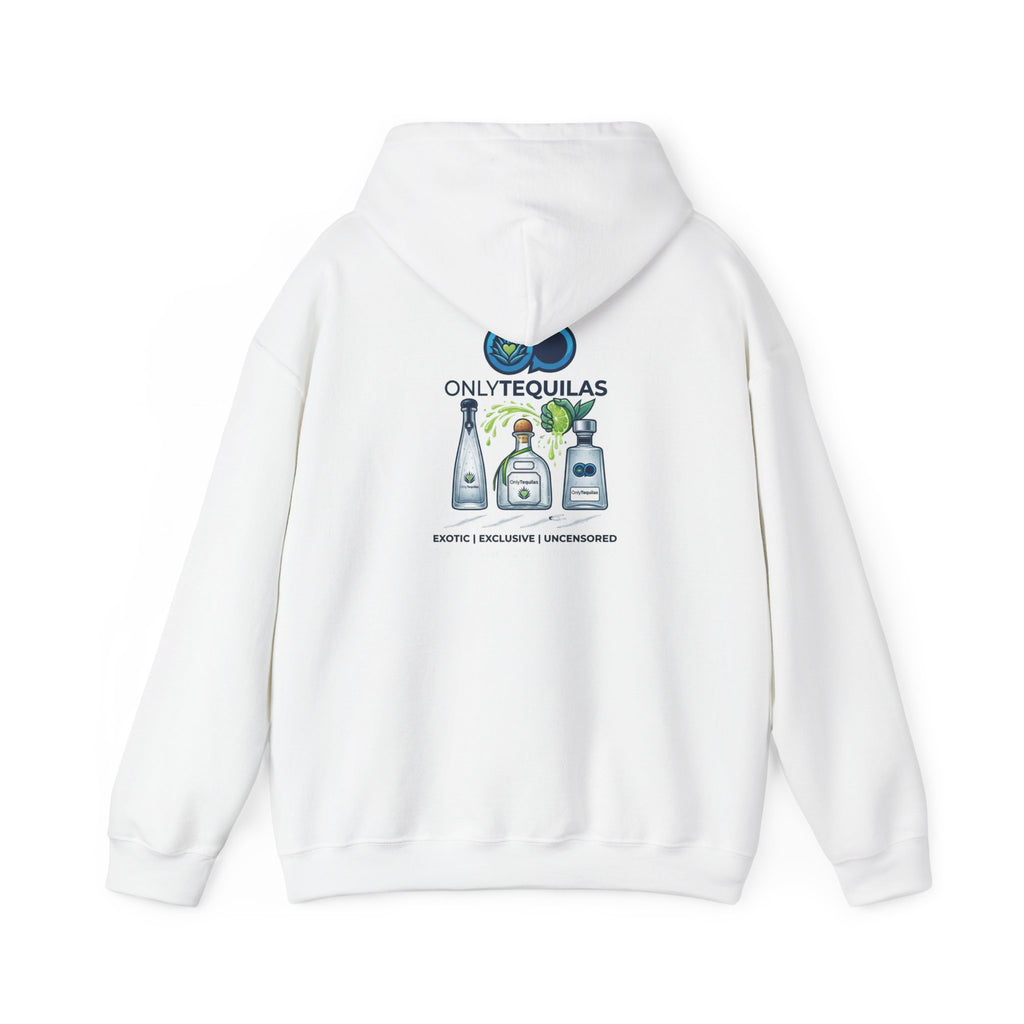 Only Tequilas Hoodie — Graphic Tequila Bottle & Lime Pullover