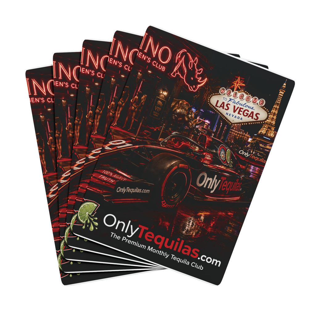 FormulaOne & OnlyTequilas Las Vegas Playing Cards
