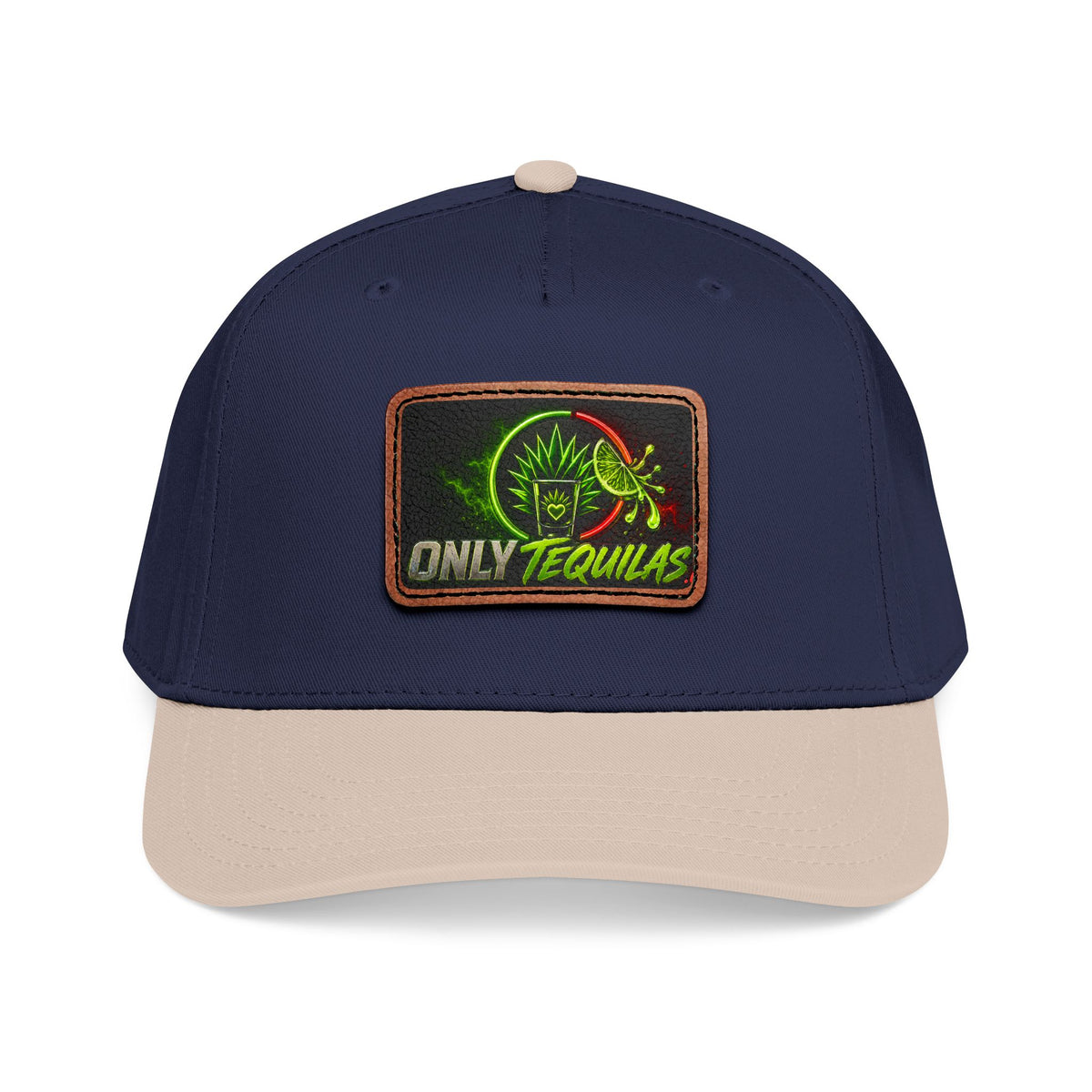 OT Baseball Cap with Leather Patch (Rectangle)