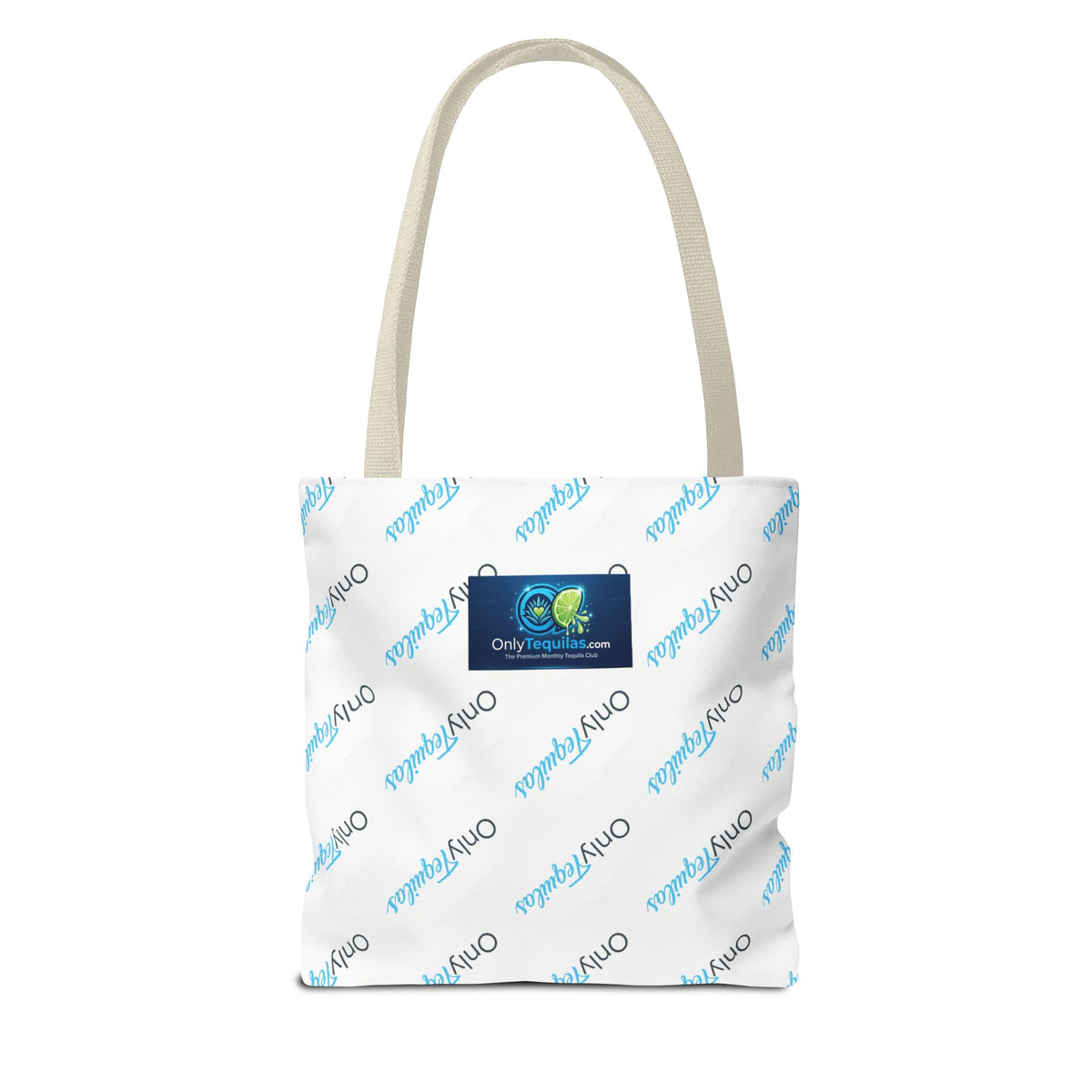 Tequila Tote Bag — Repeat Logo All-Over Print