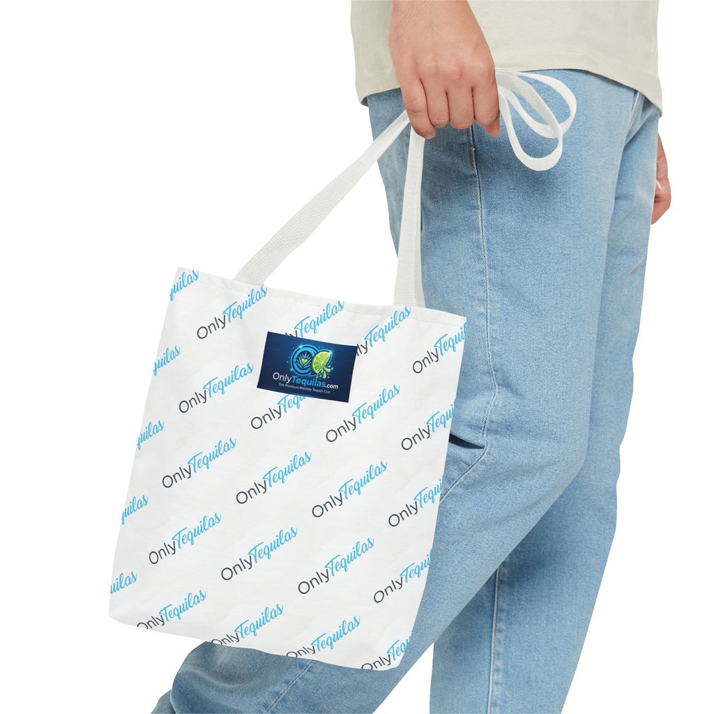 Tequila Tote Bag — Repeat Logo All-Over Print