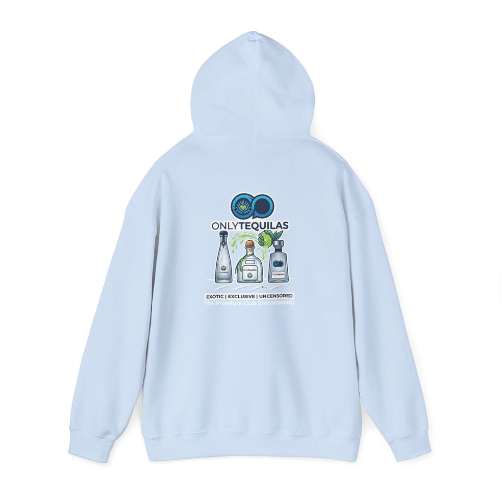 Only Tequilas Hoodie — Graphic Tequila Bottle & Lime Pullover