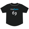 Only Tequilas Baseball Jersey — '69' Graphic Tee with Lime Logo
