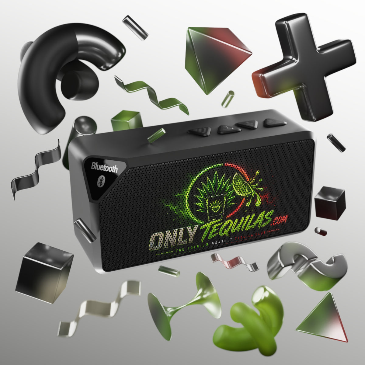 Bluetooth Speaker — "Only Tequilas" Logo Portable Party Speaker