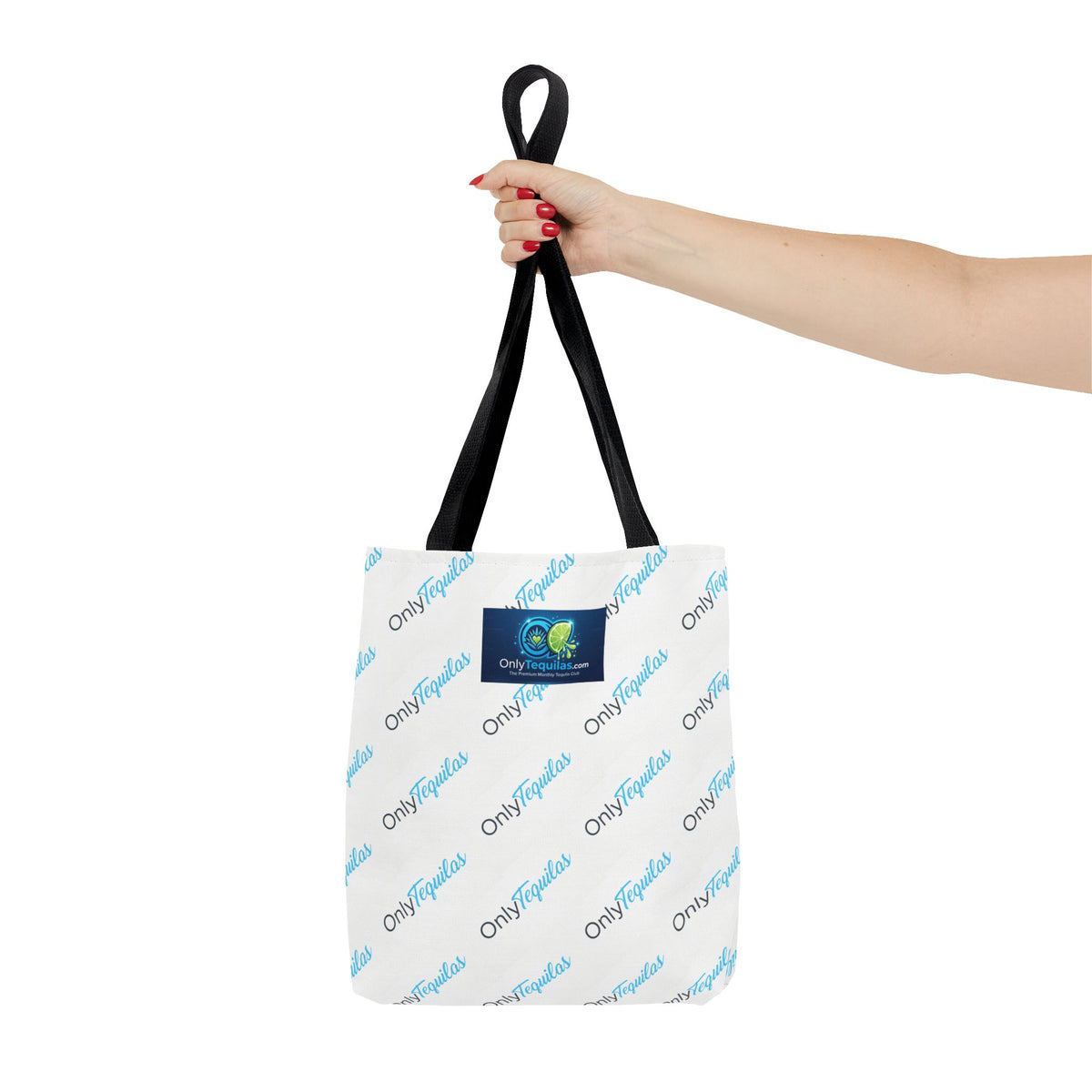 Tequila Tote Bag — Repeat Logo All-Over Print