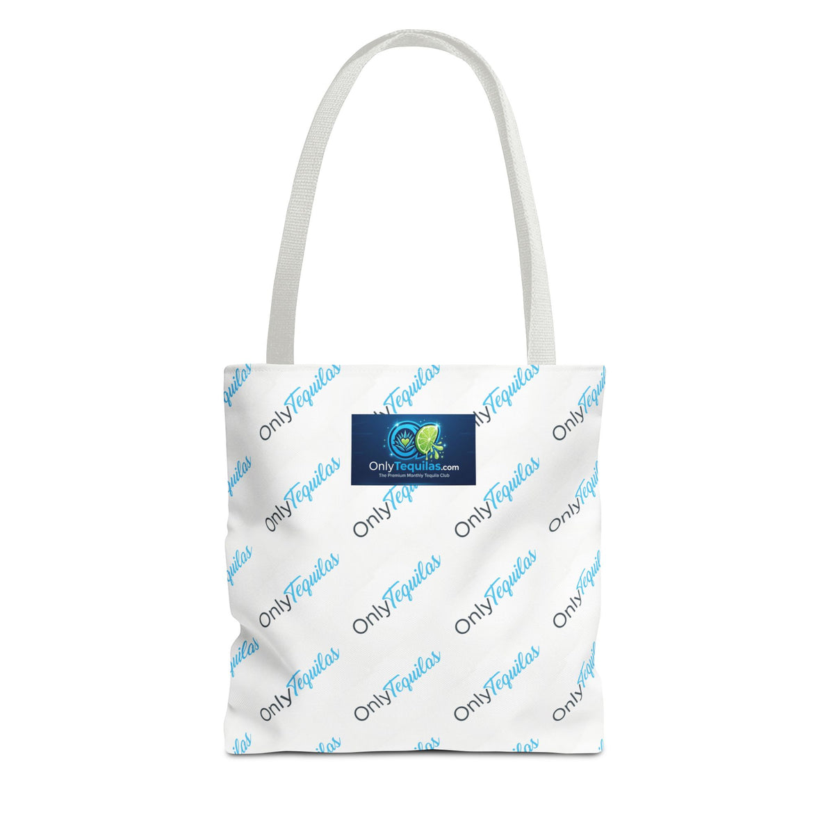 Tequila Tote Bag — Repeat Logo All-Over Print