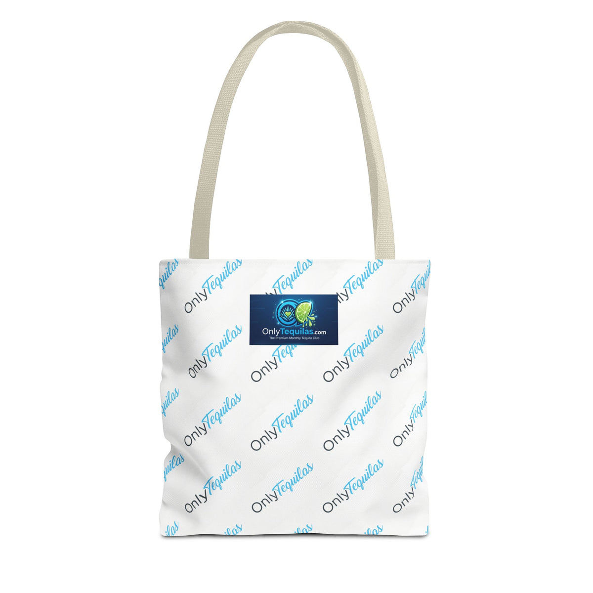 Tequila Tote Bag — Repeat Logo All-Over Print