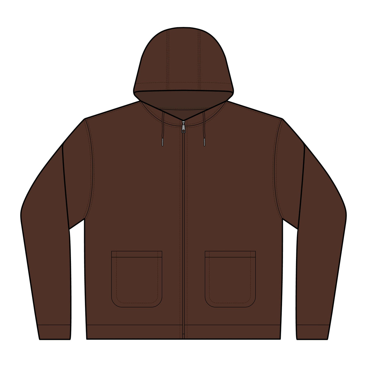 Canvas Hooded Jacket — Long Tequila Night Jacket