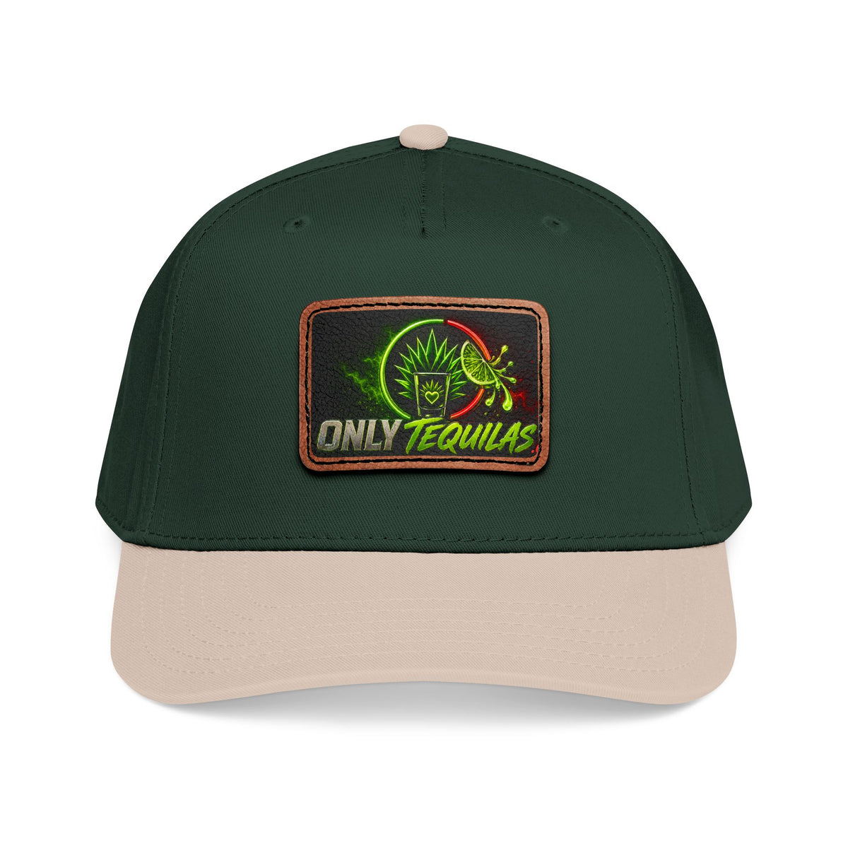 OT Baseball Cap with Leather Patch (Rectangle)
