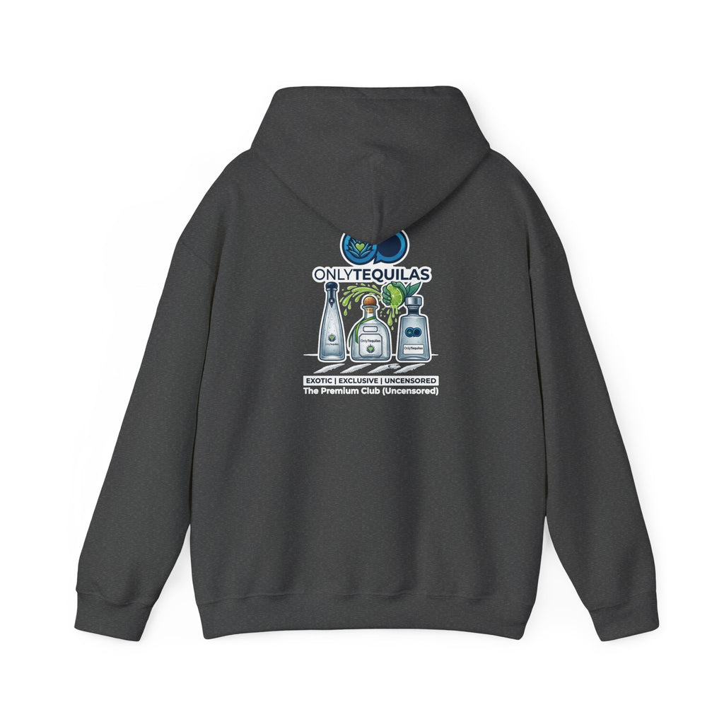 Only Tequilas Hoodie — Graphic Tequila Bottle & Lime Pullover