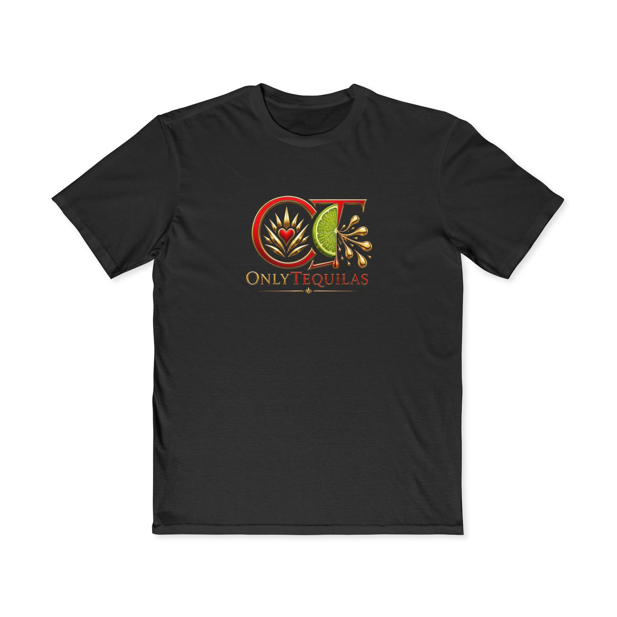 OnlyTequilas Logo Tee — Men's Casual Agave & Lime T-Shirt